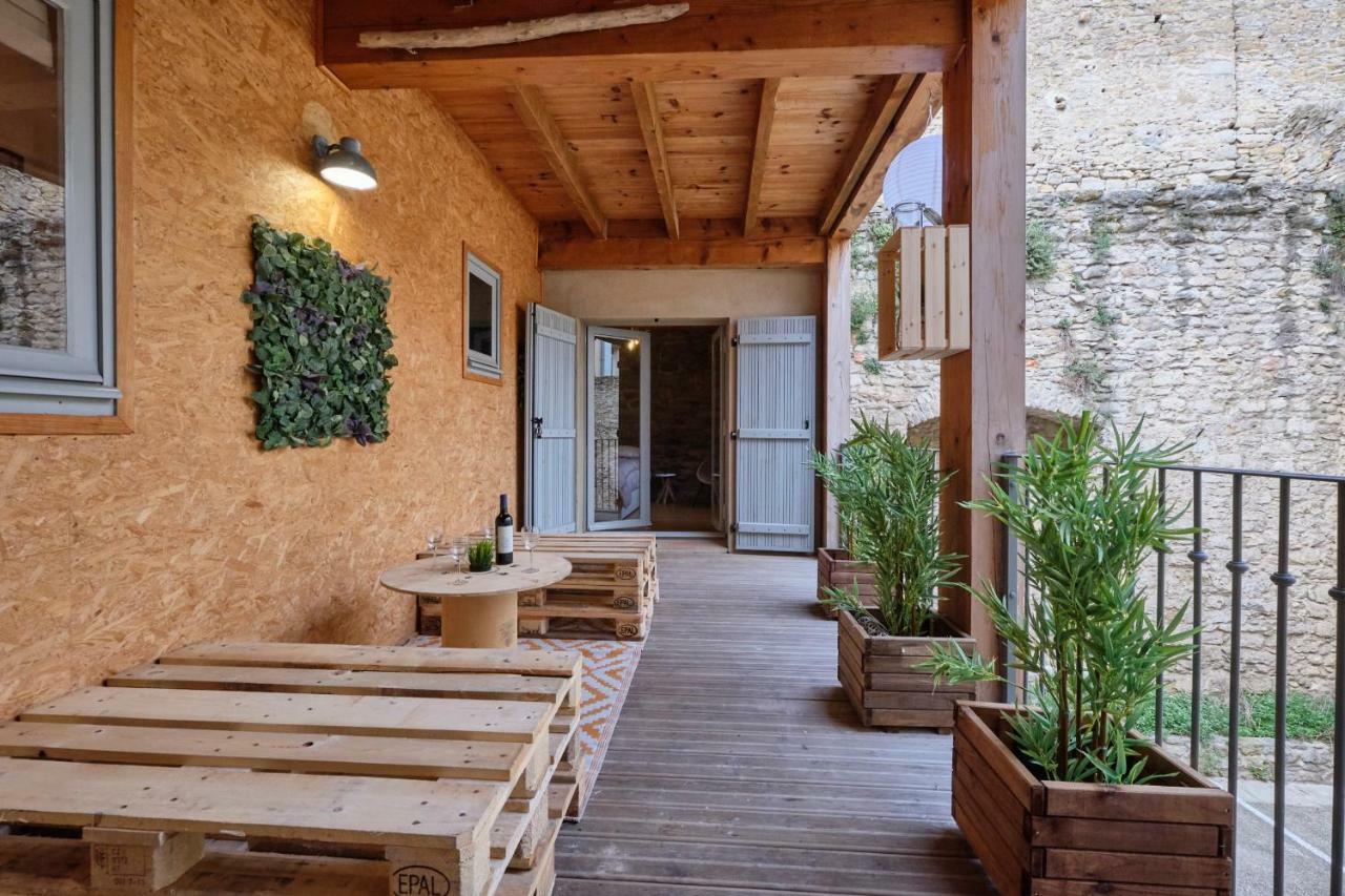 Melina - Appartement Dans Les Remparts De La Bastide Avec Parking Et Terrasse การ์กาซอน ภายนอก รูปภาพ