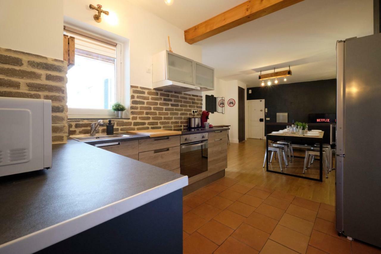 Melina - Appartement Dans Les Remparts De La Bastide Avec Parking Et Terrasse การ์กาซอน ภายนอก รูปภาพ
