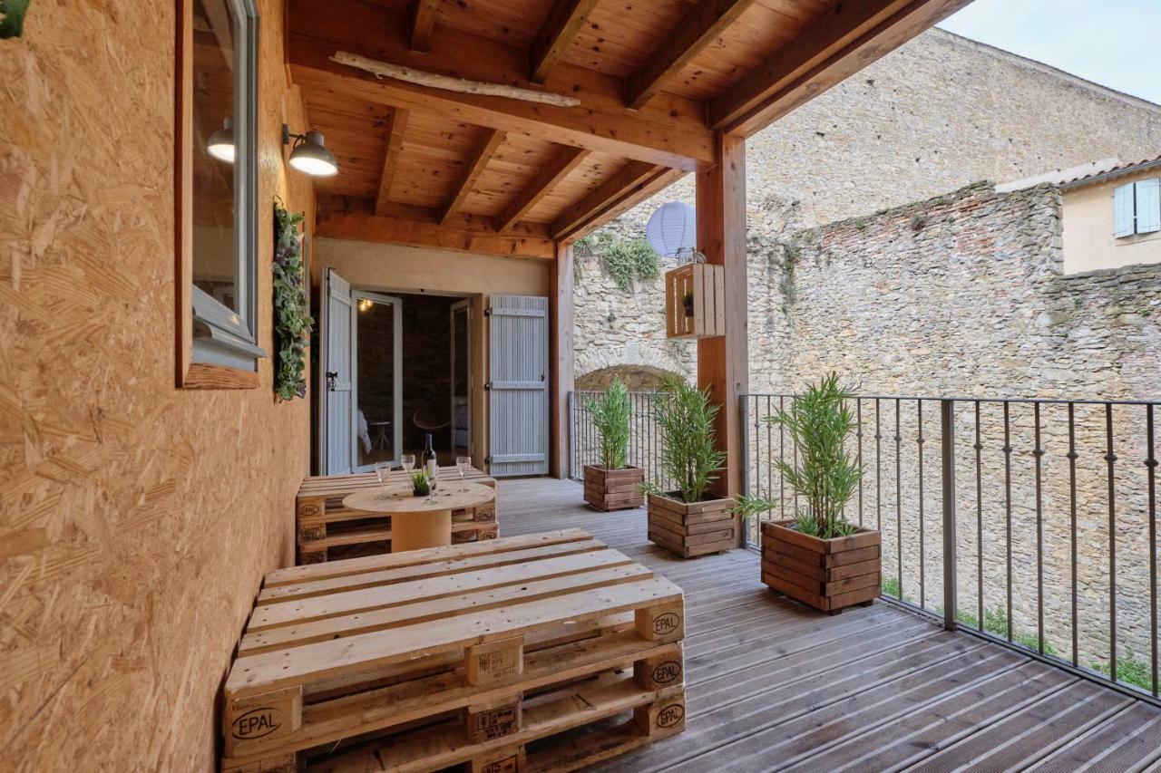 Melina - Appartement Dans Les Remparts De La Bastide Avec Parking Et Terrasse การ์กาซอน ภายนอก รูปภาพ